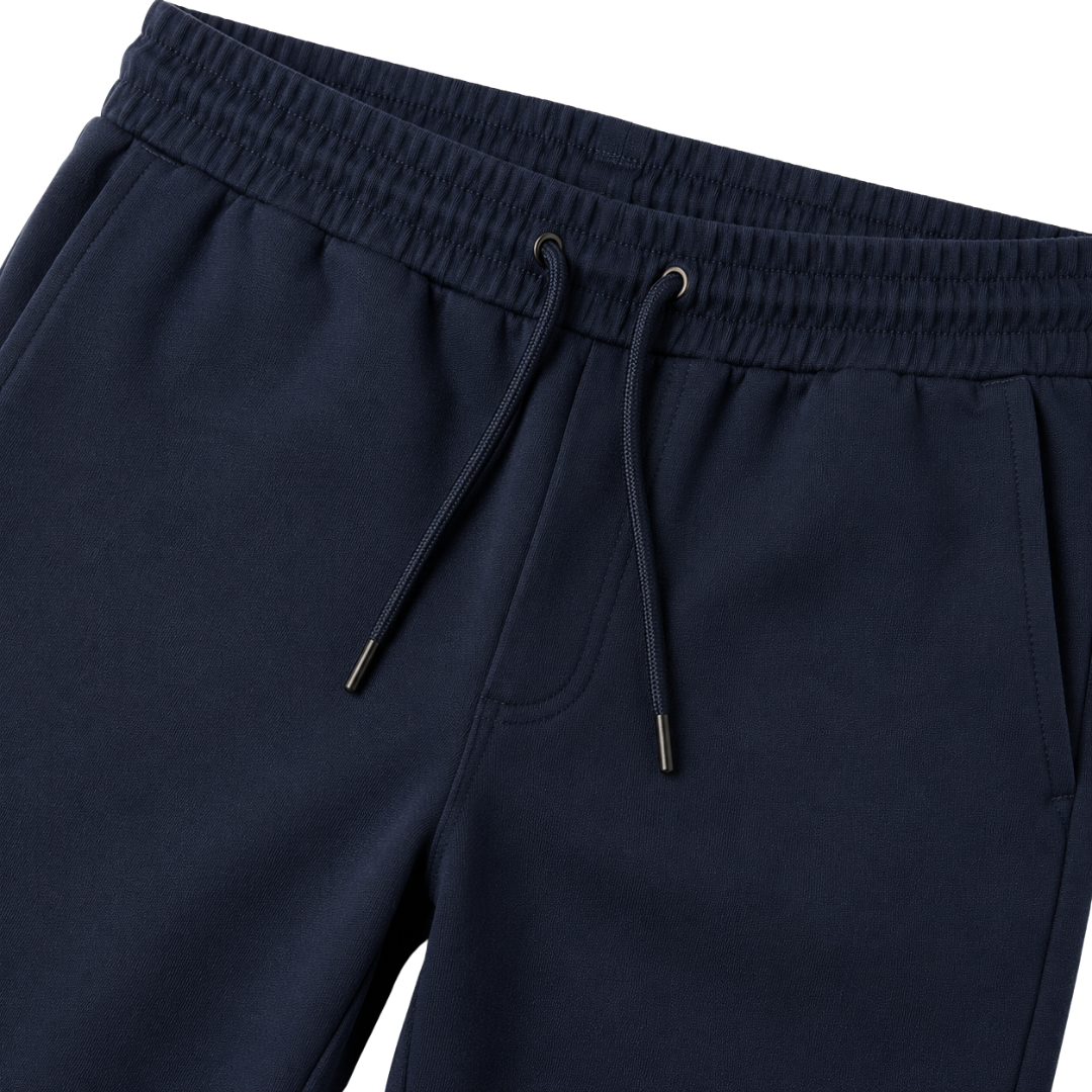 Premium Tapered Jogger Trousers – Navy | Jhouky Jeks