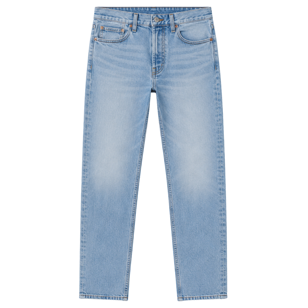 Premium Light Wash Denim Jeans – Light Blue | Jhouky Jeks